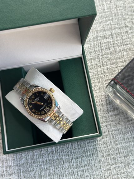 ساعة رولكس ستاتي مرصعة